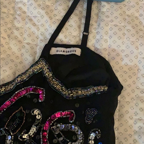 Beautiful sequin black dress - Picture 2 of 3